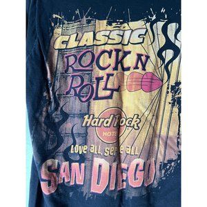 Vintage Hard Rock Café San Diego Classic Rock N Roll Medium M